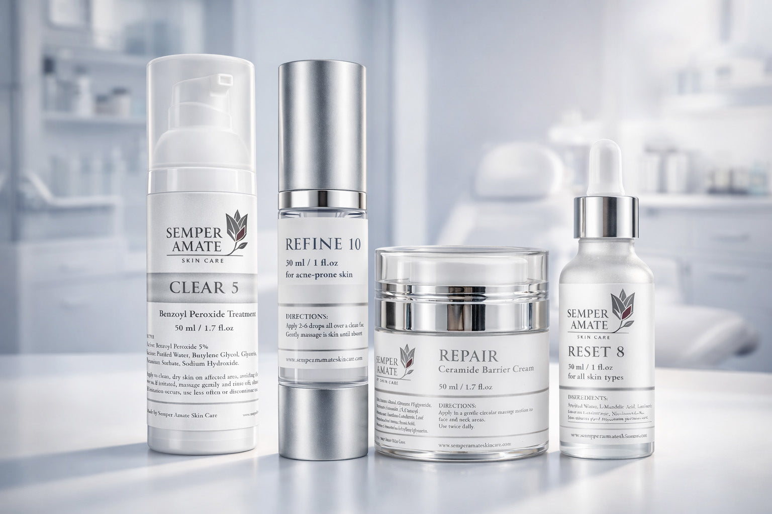 acne, breakouts,inflammation,pimples- Semper Amate Skin Care 