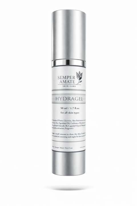 HydraGel glycerin hyaluronic acid hydration moisturizer - Semper Amate Skin Care 