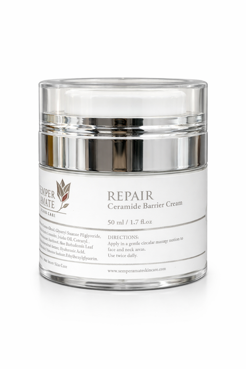 Repair acne cream ceramide barrier cream moisturizer -Semper Amate Skin Care 