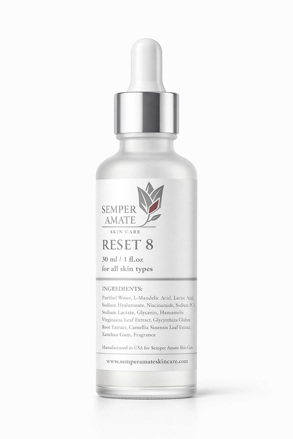reset mandelic acid serum exfoliating - Semper Amate Skin Care 