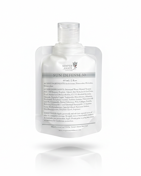 sun defence 50 sunscreen spf50 -Semper Amate Skin Care 