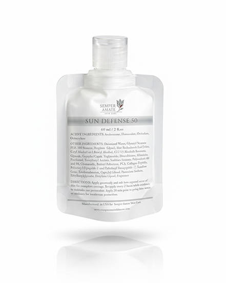 sun defence 50 sunscreen spf50 -Semper Amate Skin Care 